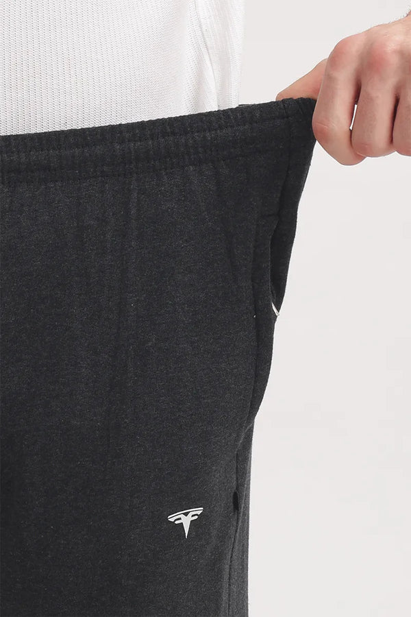 Black Mellange - 3/4th Shorts