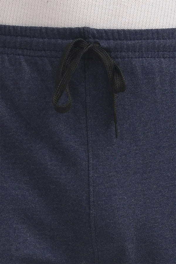 Navy Mellange - 3/4th Shorts