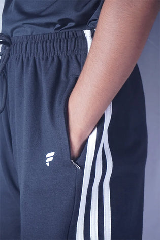 Combo Cotton Stripes Track Pant - Pack of 3