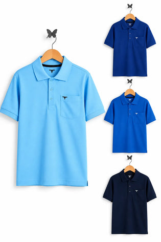 Collar Combo T-Shirt - Pack of 4