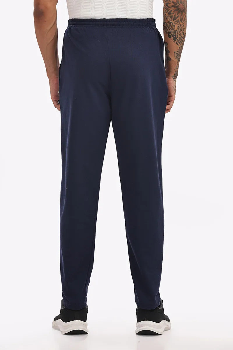 Cotton Track Pant - Navy