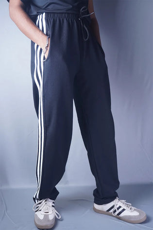 Combo Cotton Stripes Track Pant - Pack of 3