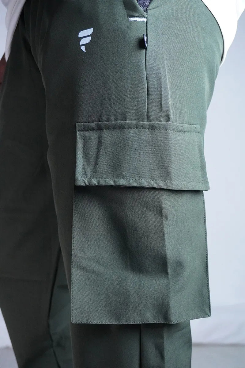 NS Cargo Track Pant  - Green