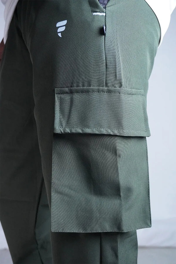 NS Cargo Track Pant  - Green