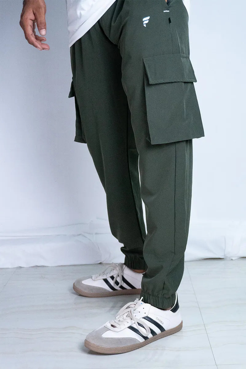 NS Cargo Track Pant  - Green