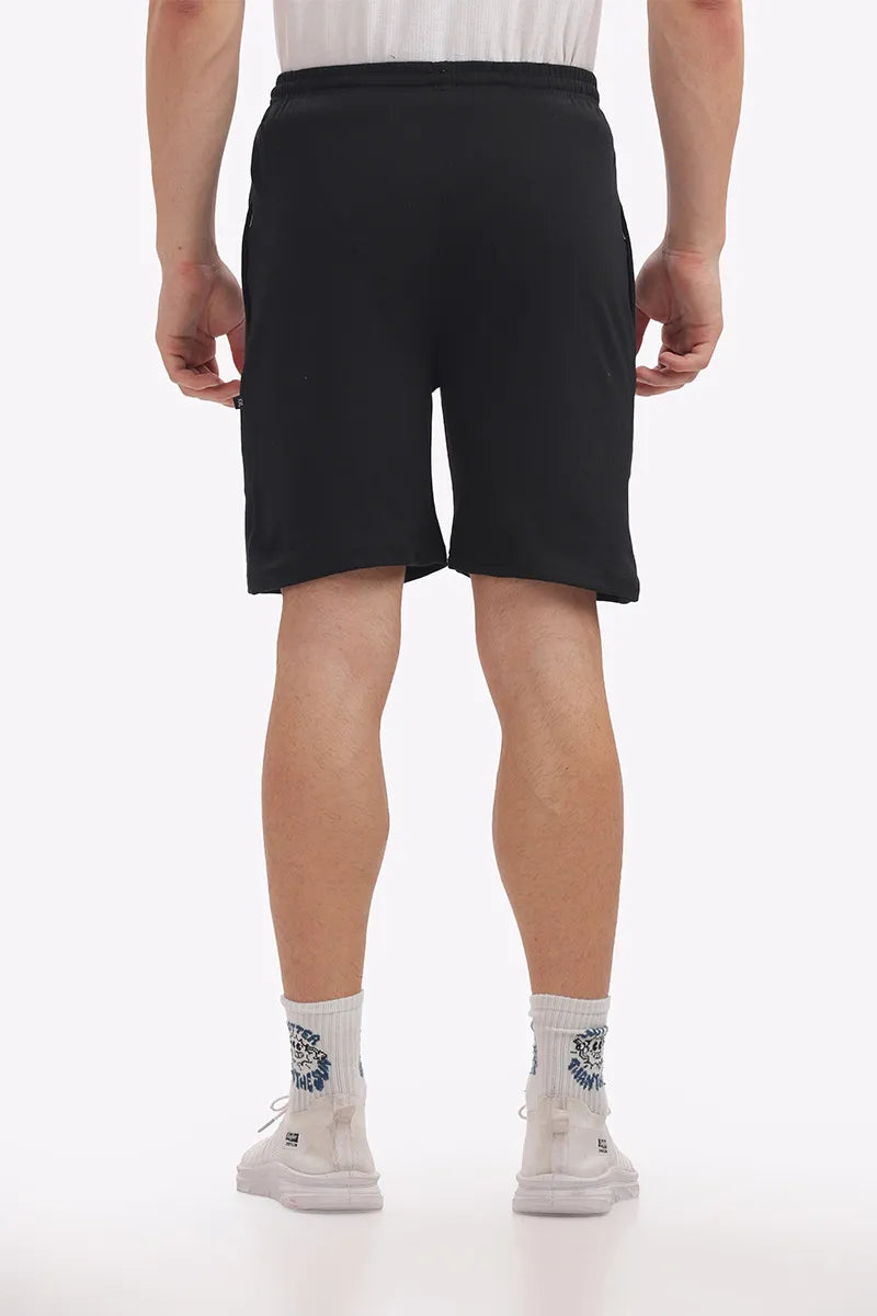 Cotton Shorts - Black