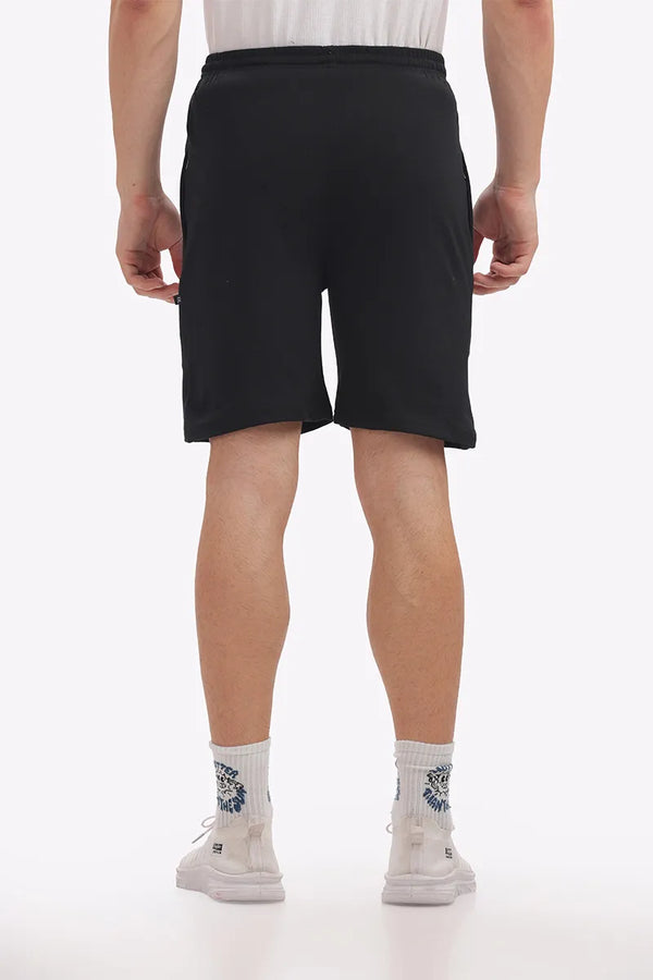 Cotton Shorts - Black