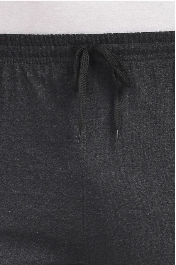 Cotton Shorts - Black Melllange