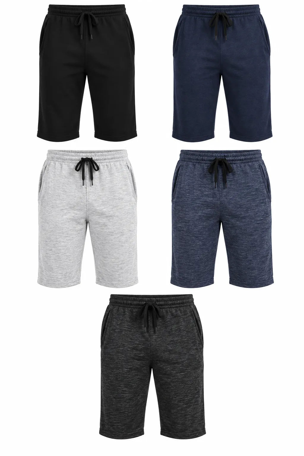 Combo 3/4th Shorts - Pack of 5