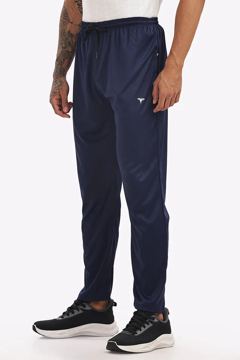 Lycra Track Pant - Navy