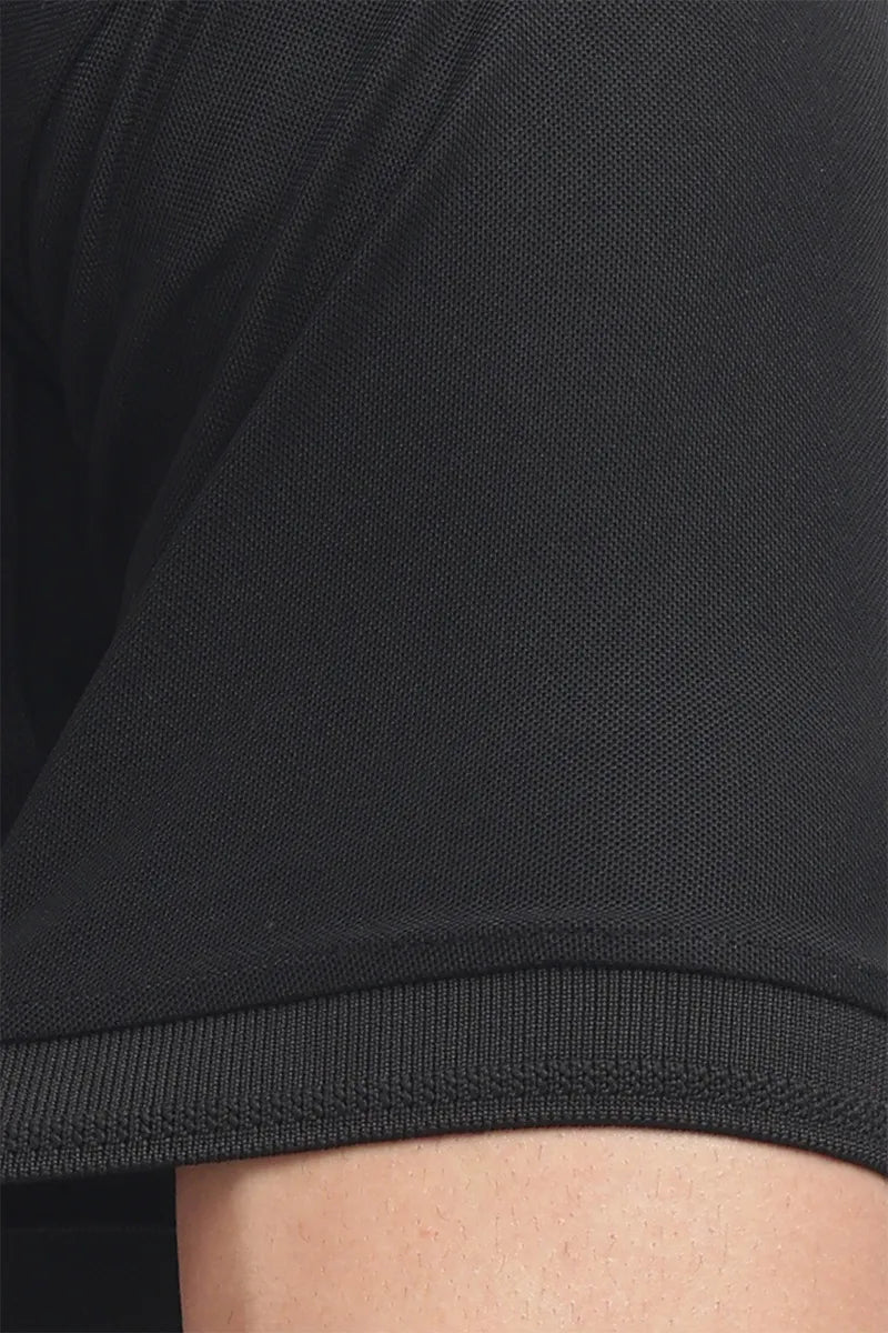 Collar T-Shirt - Black