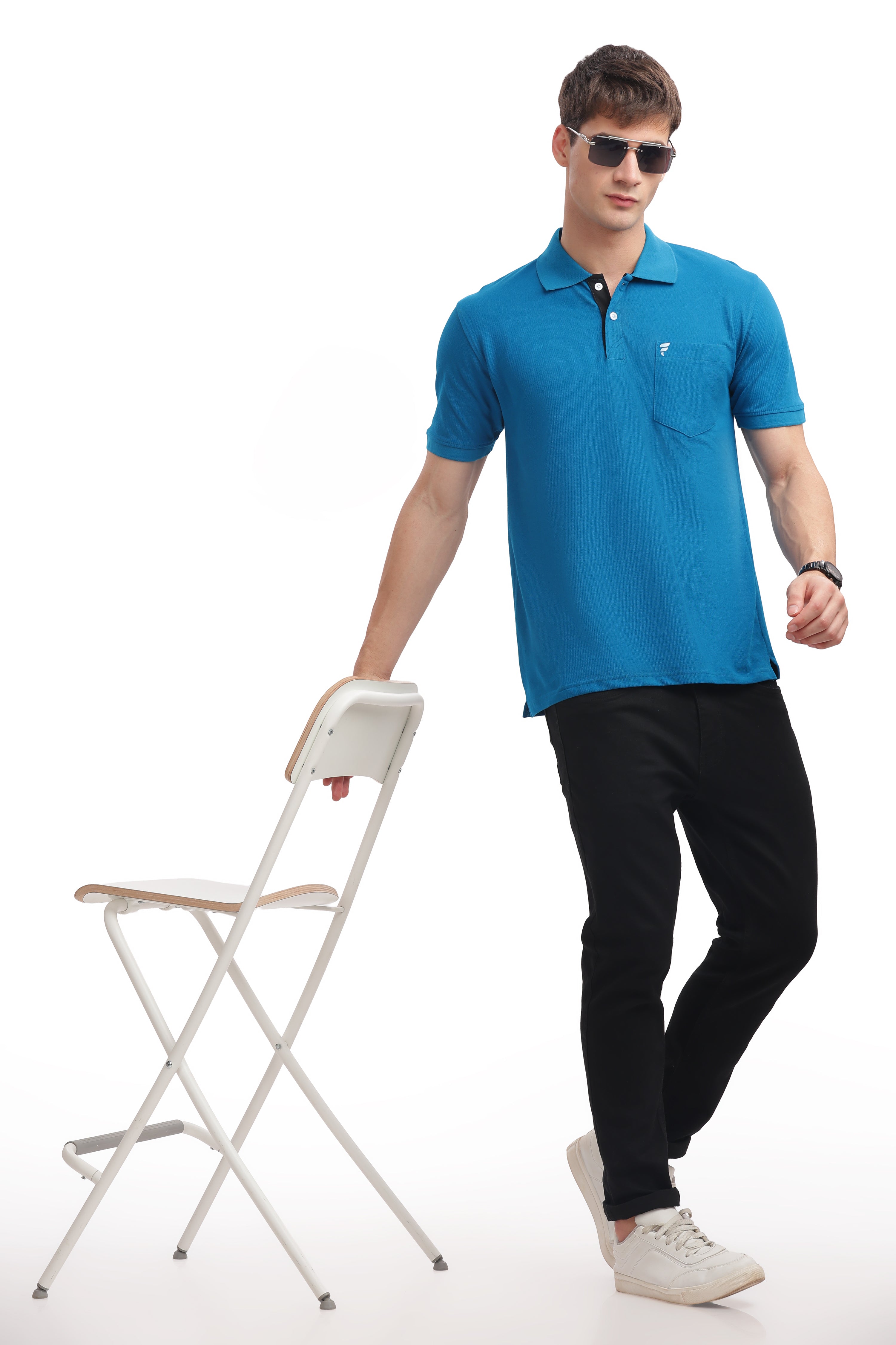 Combo Pack of 3 Men’s Cotton Collared T-Shirts | Premium Soft Polo | Breathable Everyday Wear