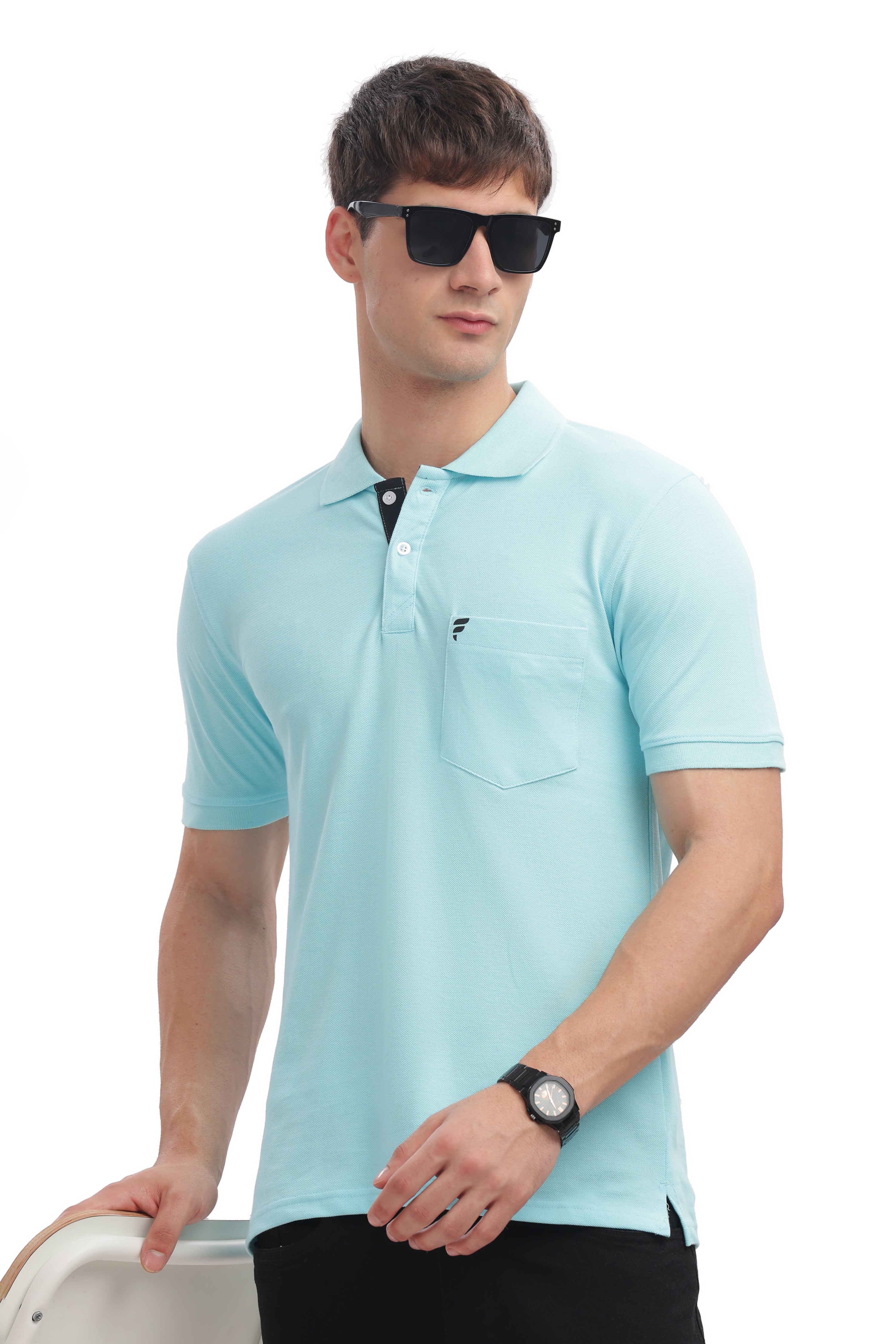 Combo Pack of 3 Men’s Cotton Collared T-Shirts | Premium Soft Polo | Breathable Everyday Wear