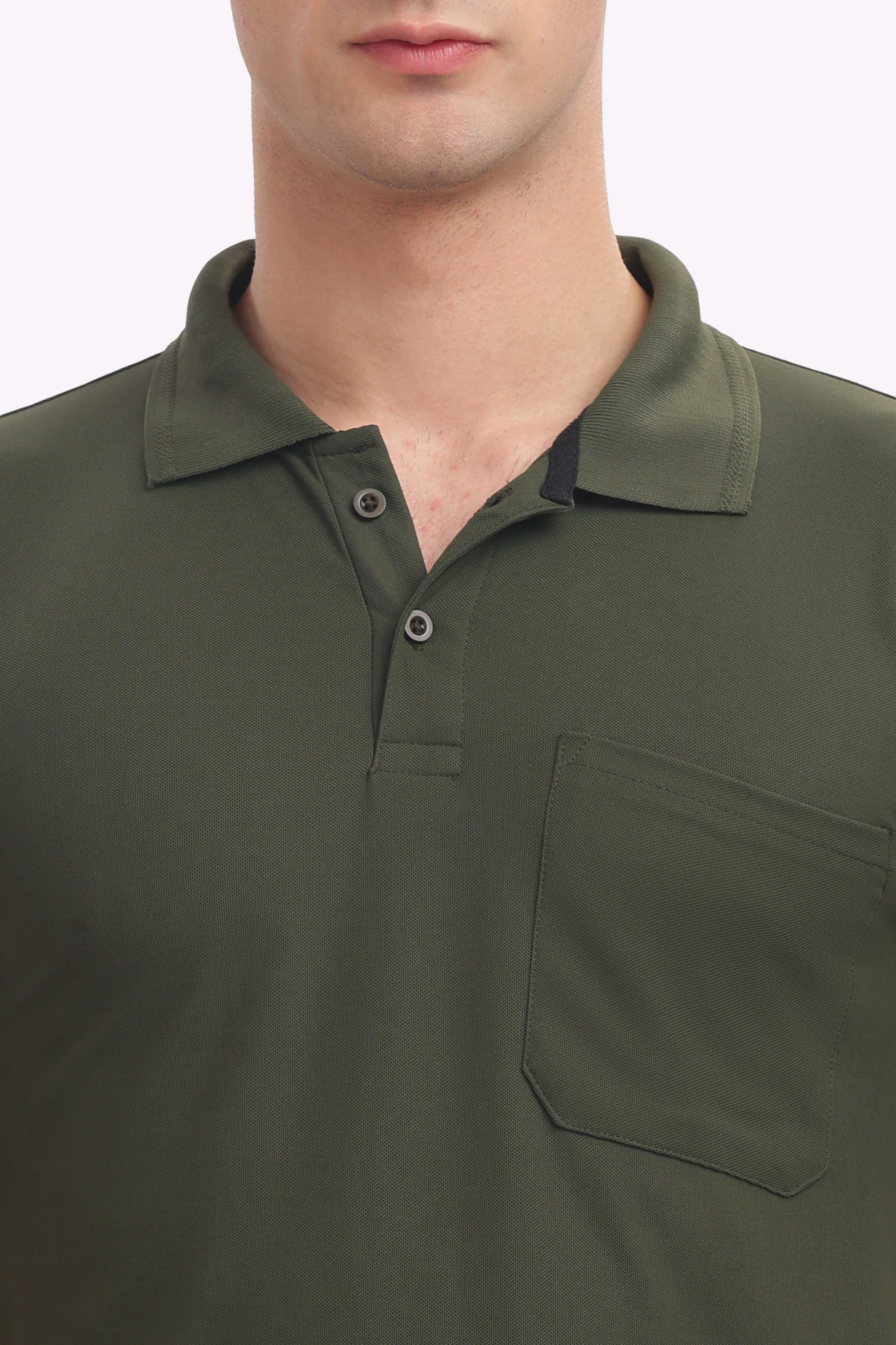Men’s Cotton Collared Polo T-Shirt –  Green | Classic Fit, Everyday Comfort