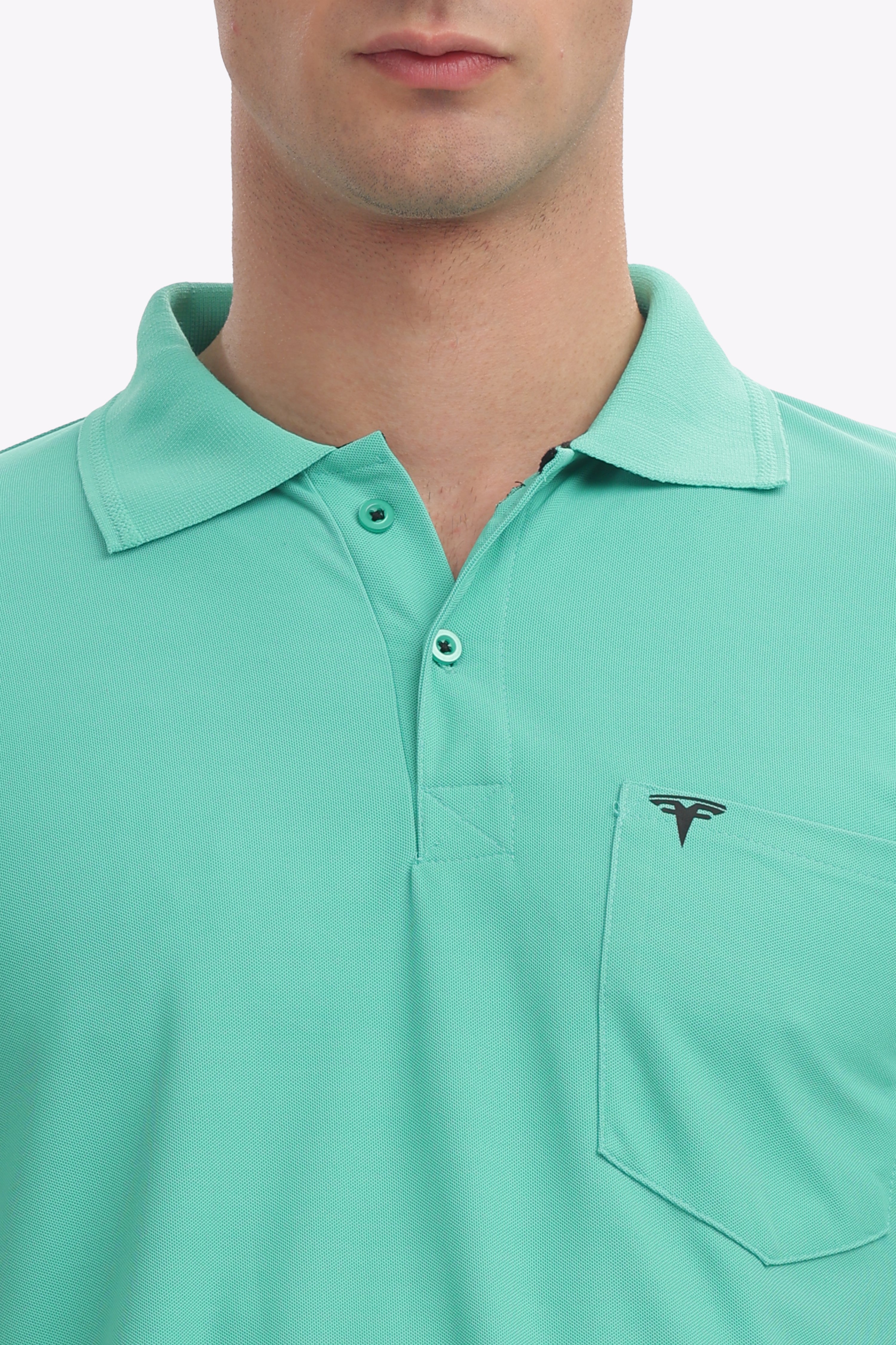 MARS “Fresh Leaf” Light Green Polo | Vibrant, Breezy & Youthful Men’s Tee