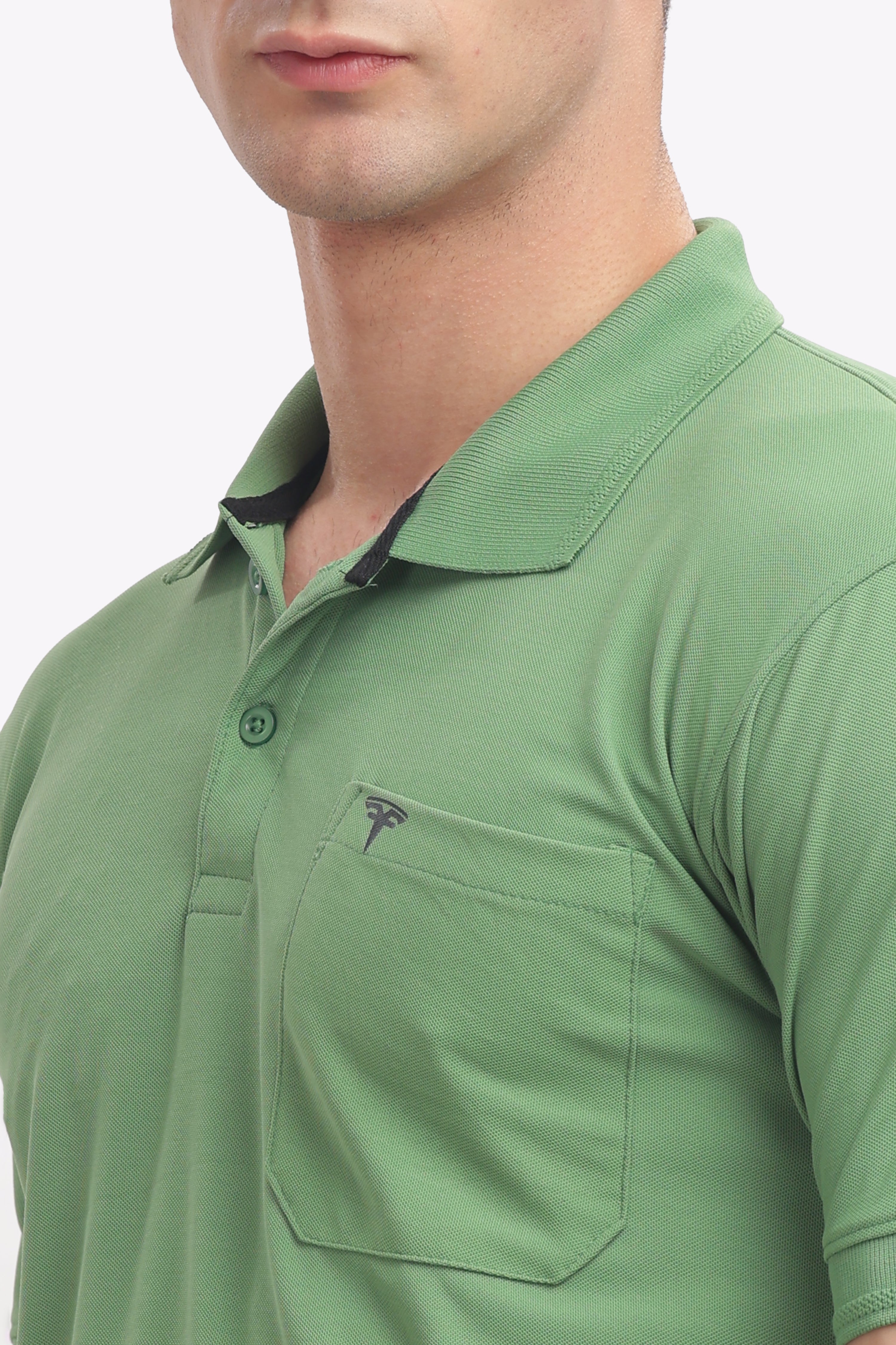 MARS “Forest Spirit” Green Collar T-Shirt | Cool, Comfy & Stylish Polo