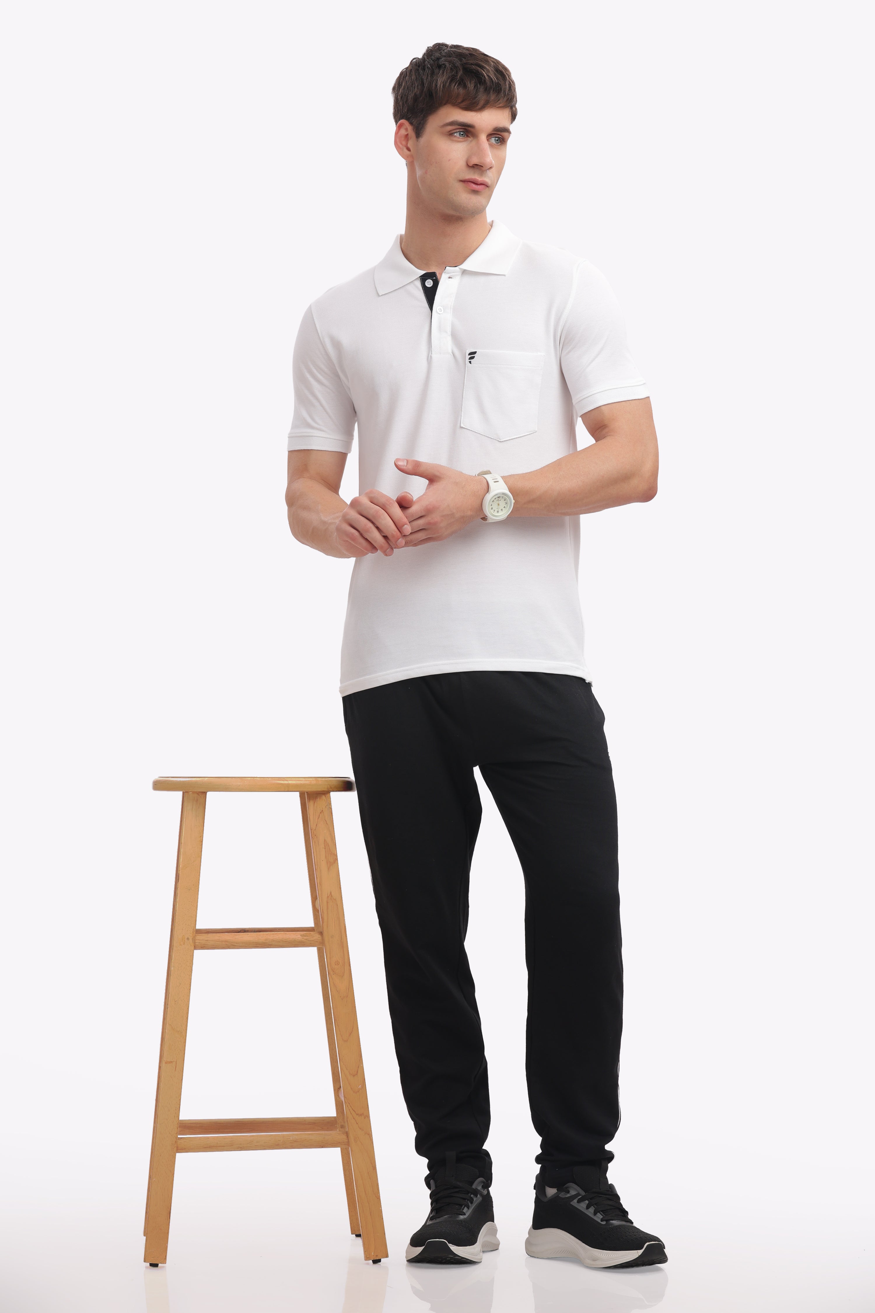 Combo Pack of 3 Men’s Cotton Collared T-Shirts | Premium Soft Polo | Breathable Everyday Wear