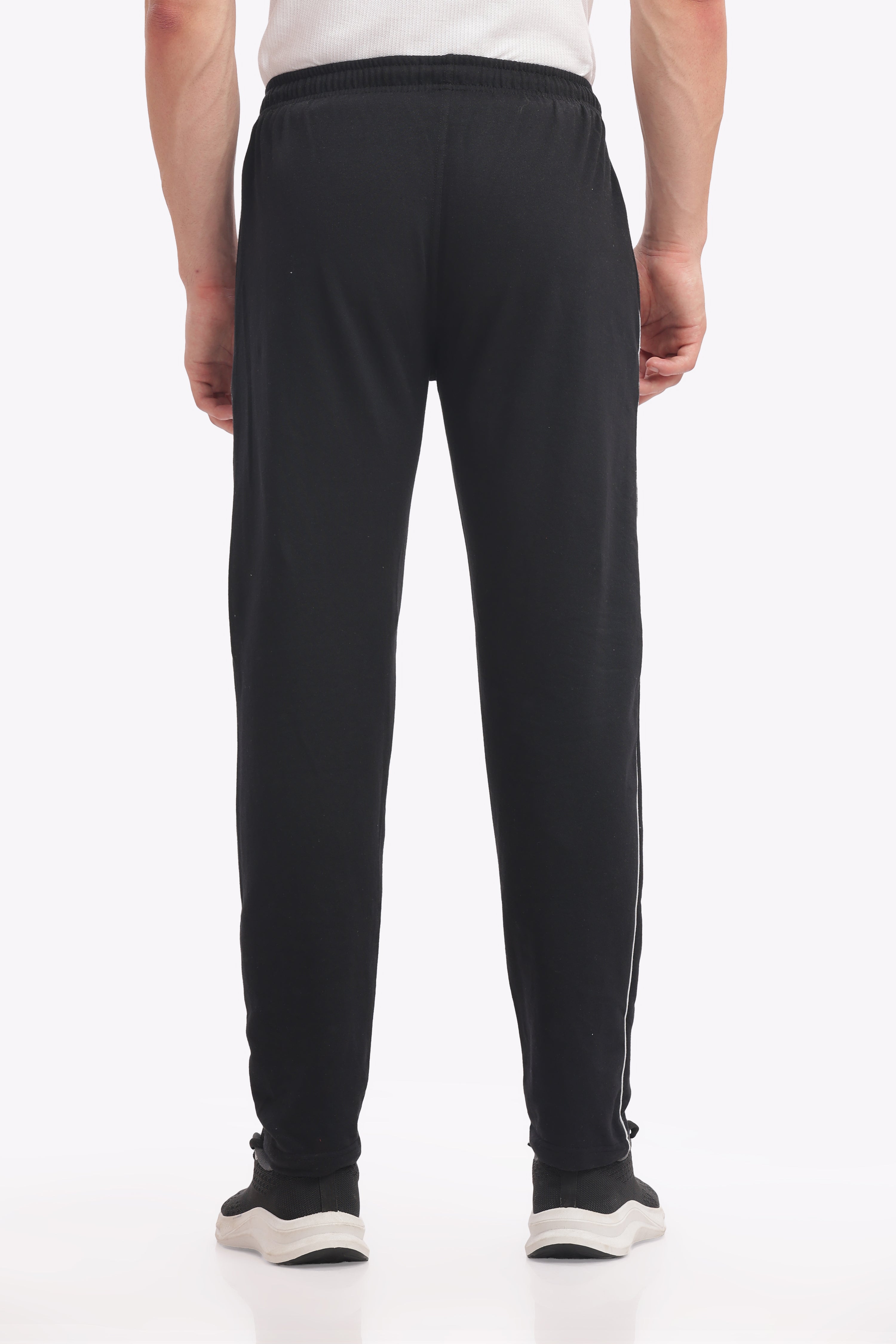Fitobee Men’s Premium Cotton Track Pants – Black (Pack of 1)