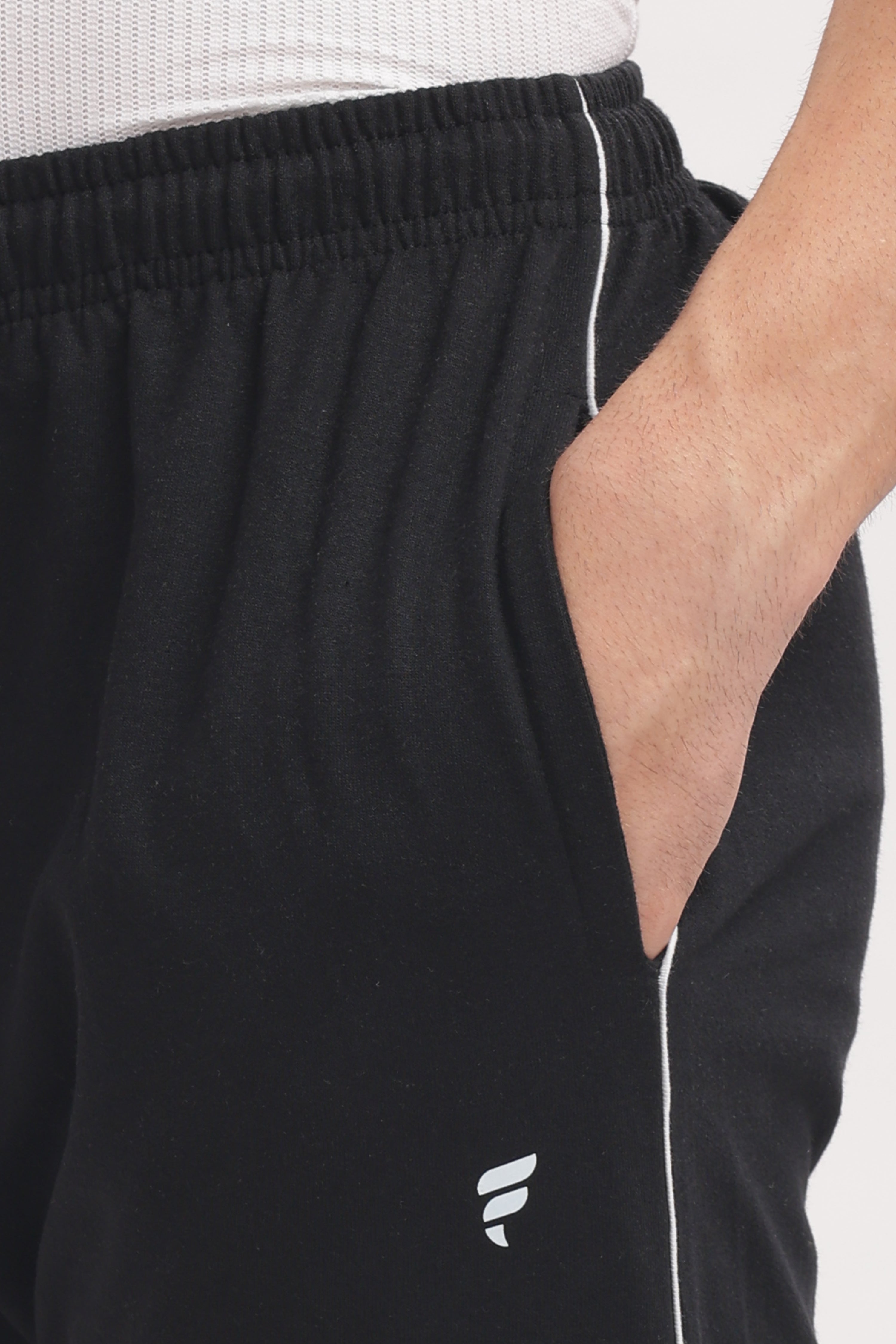 Fitobee Men’s Premium Cotton Track Pants – Black (Pack of 1)