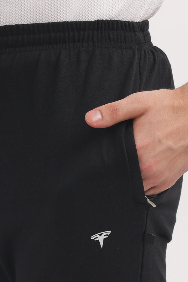 Black - 3/4th Shorts