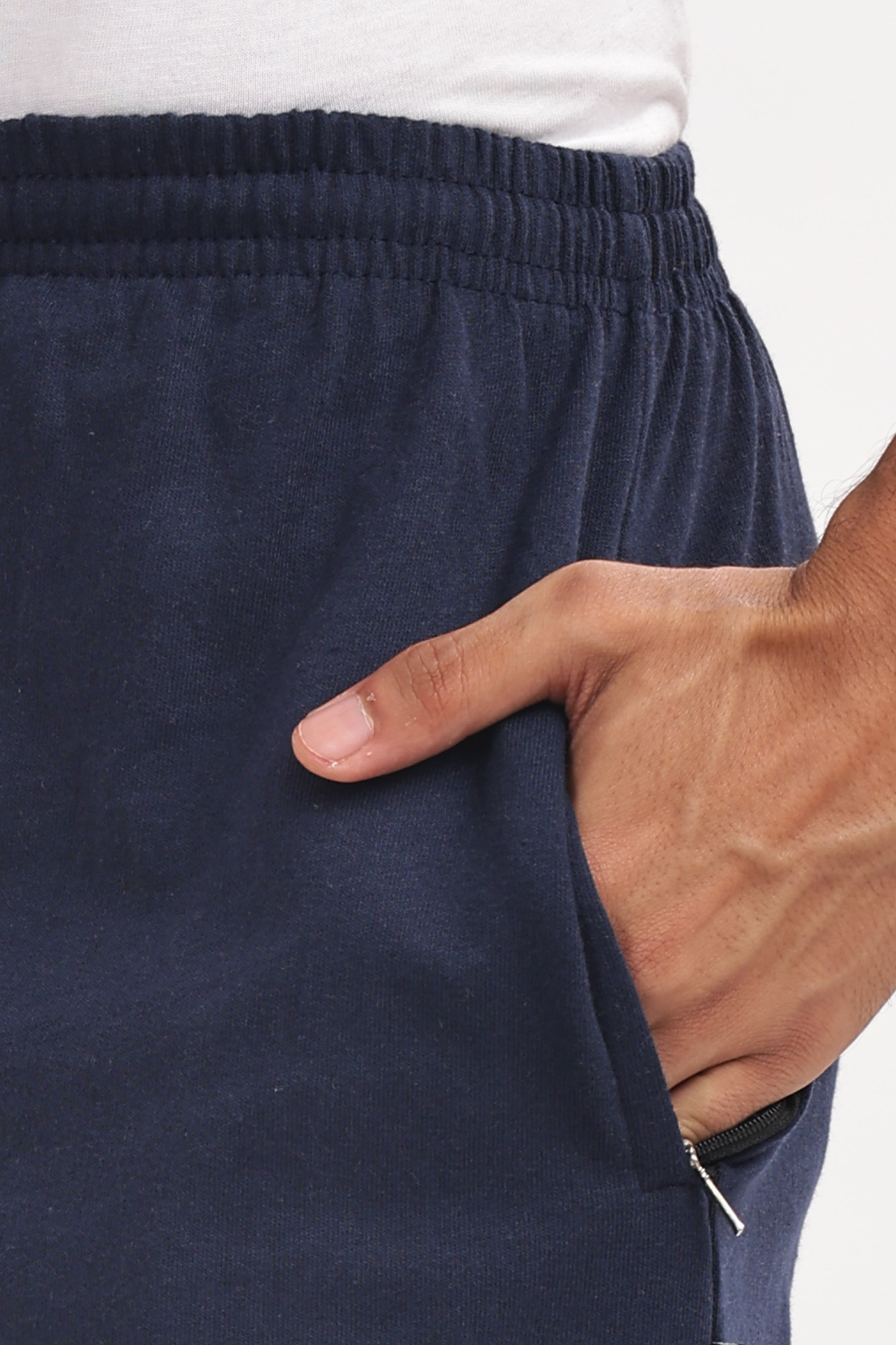 Men’s Premium Navy Cotton Shorts – Plus Size (46, 48, 50) | Soft, Breathable & Durable Everyday Wear