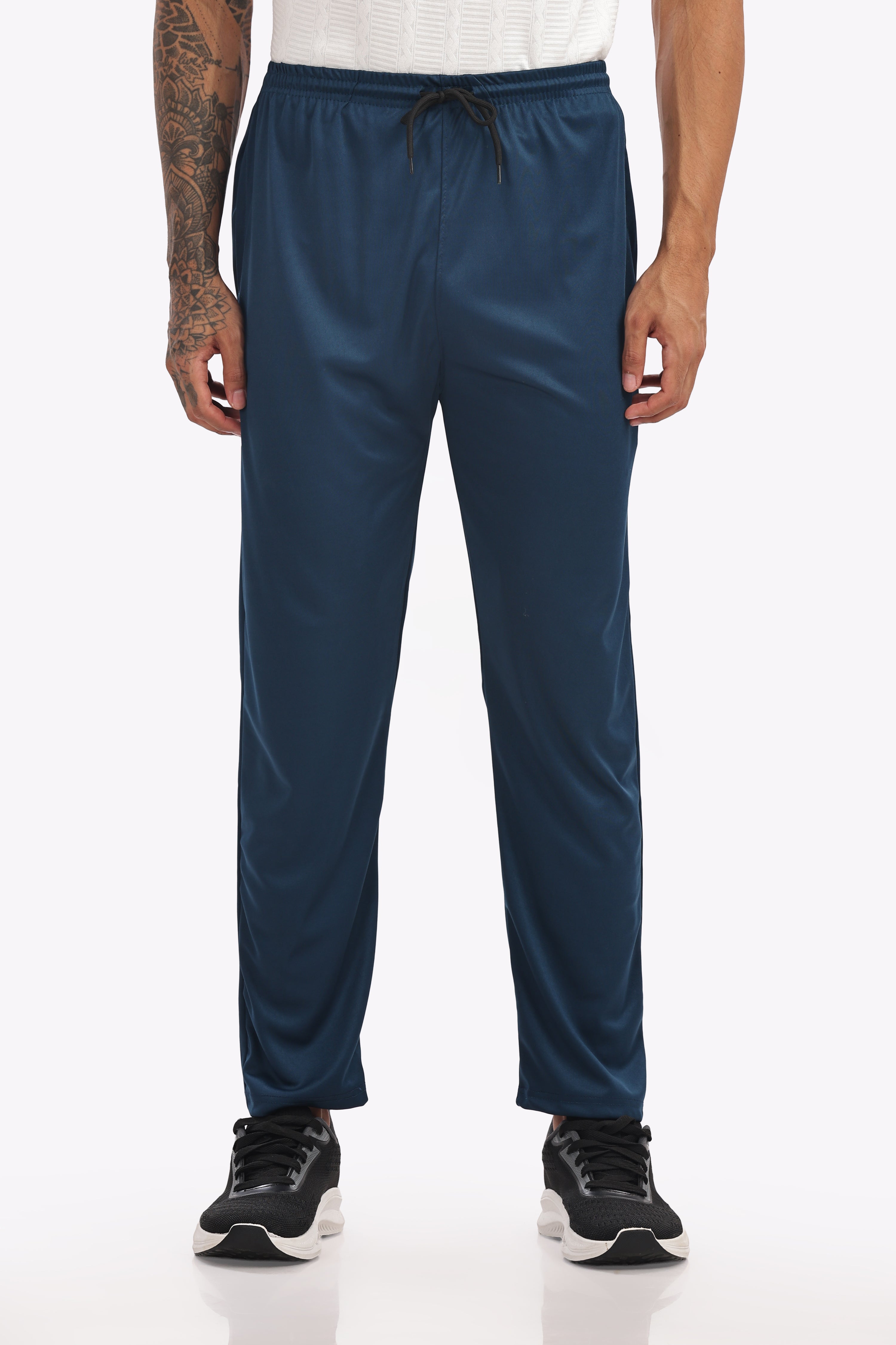 Men’s Navy Lycra Track Pant – Smart, Sporty & Stylish