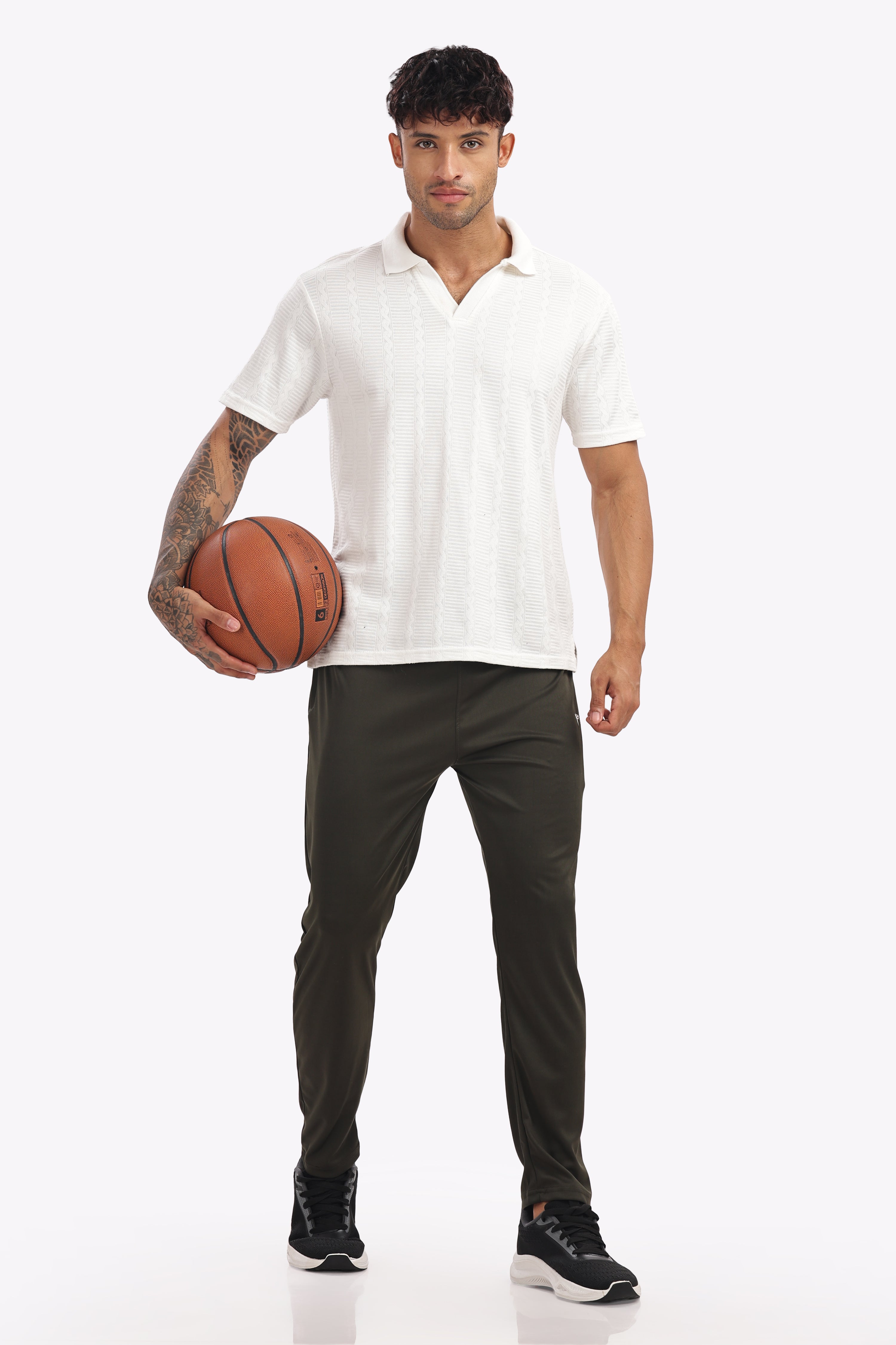 Men’s Cotton Track Pants Combo (Pack of 5) | All Colors – Navy, Black, White Melange, Black Melange, Navy Melange | 200 GSM Soft Cotton Joggers for Daily Wear