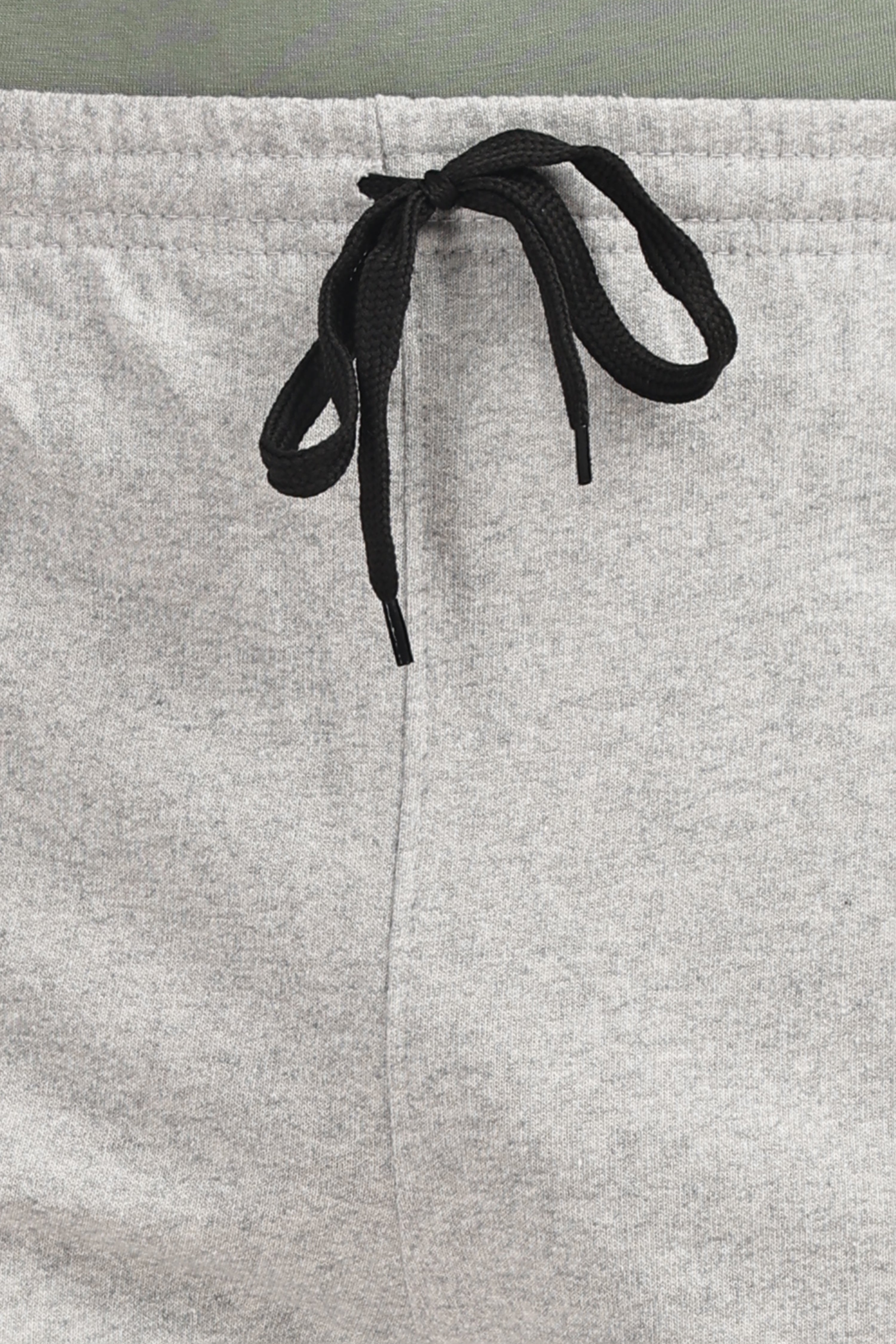 Men’s White Melange Cotton Shorts – Plus Size (46, 48, 50) | Soft, Lightweight & Modern Fit