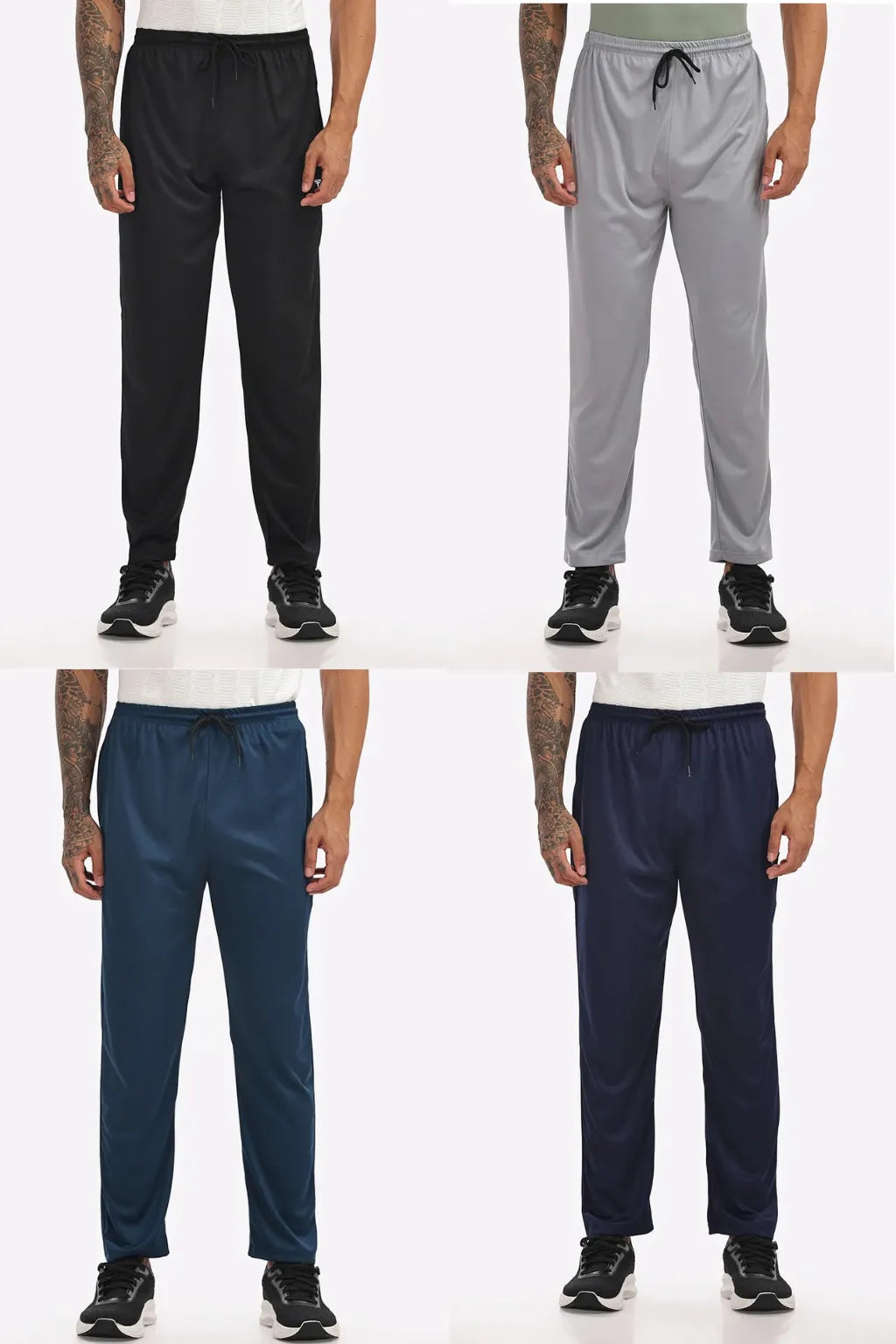 Combo Lycra Track Pant - Pack of 4