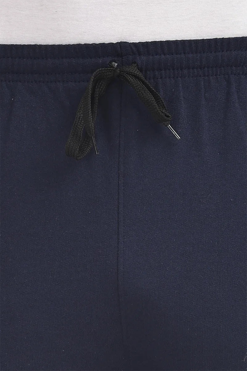 Navy - 3/4th Shorts