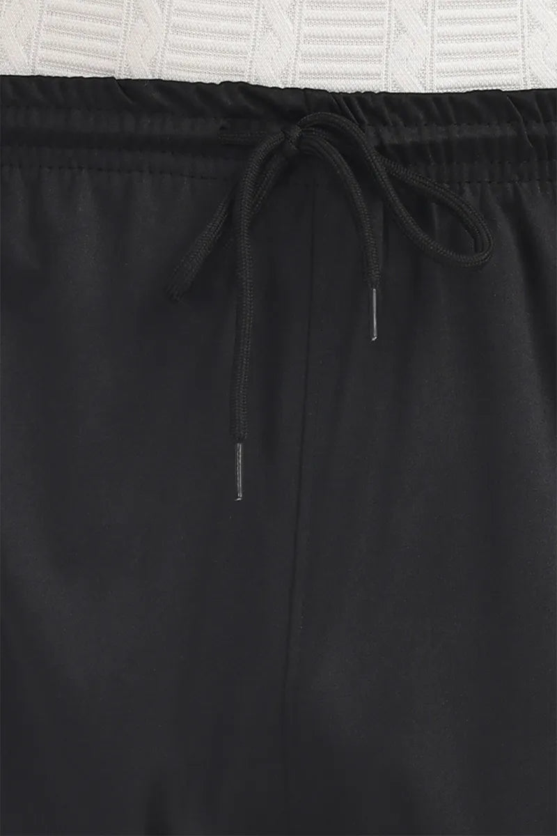 Lycra Track Pant - Black