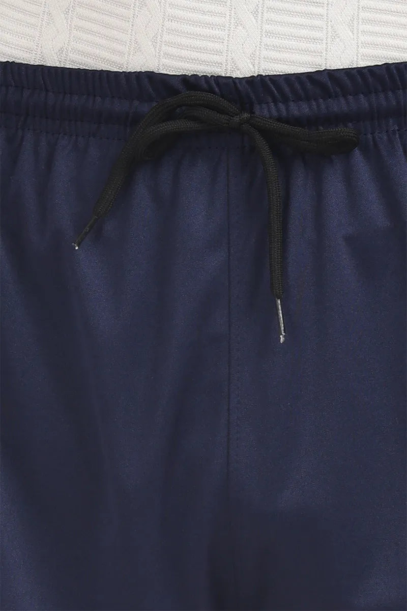 Lycra Track Pant - Navy