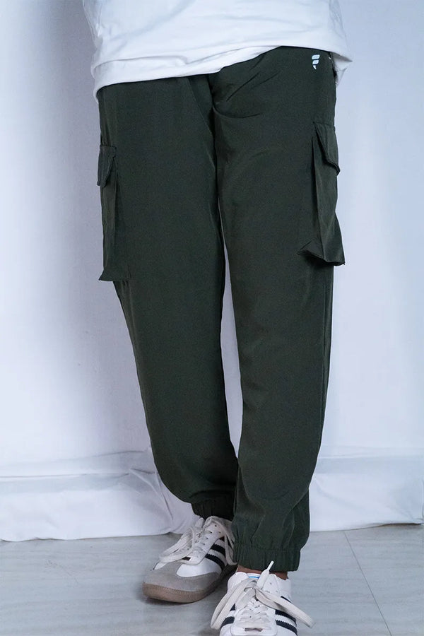 NS Cargo Track Pant  - Green