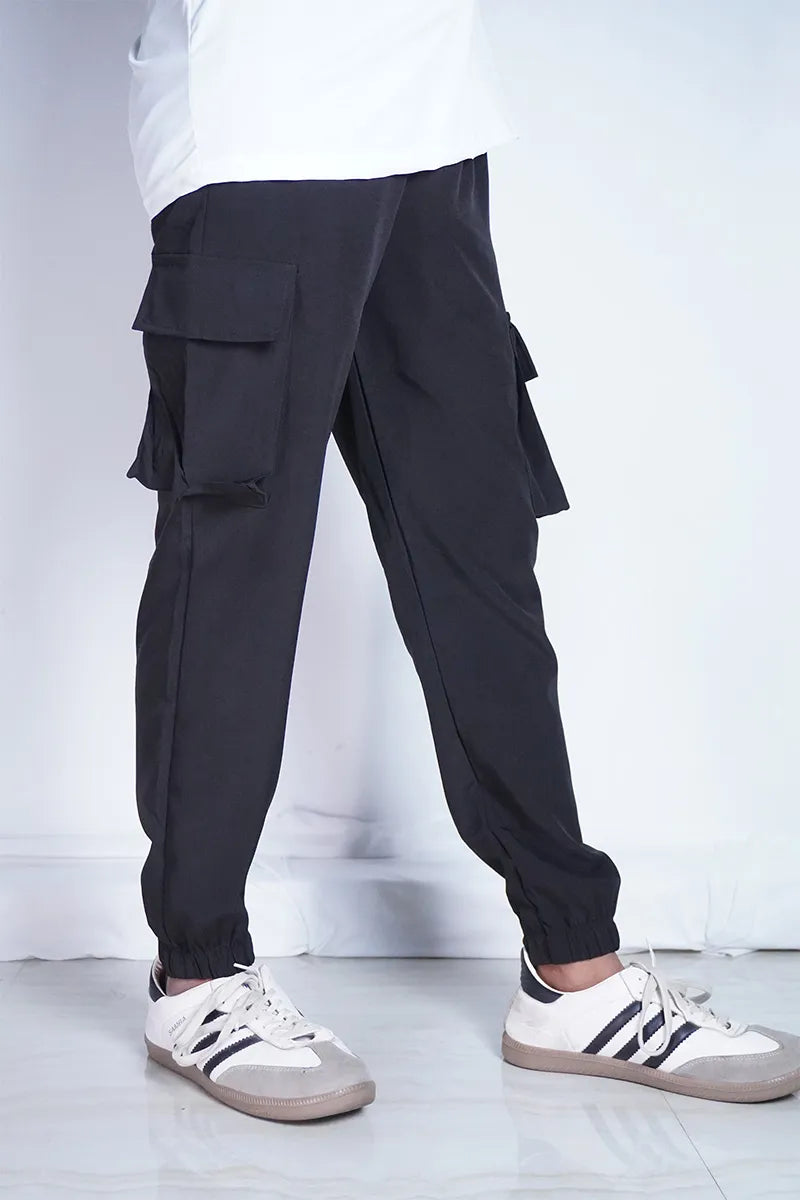 NS Cargo Track Pant  - Black