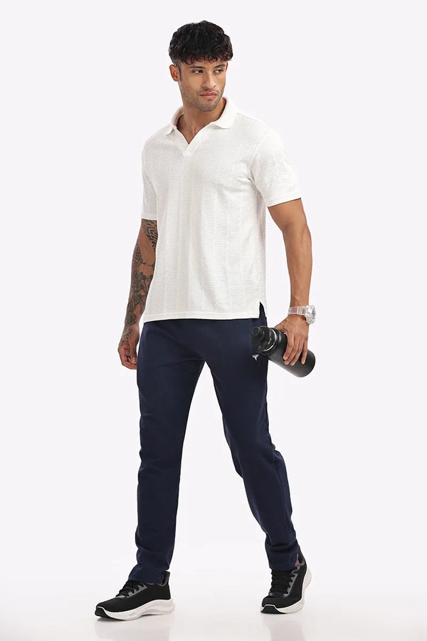 Cotton Track Pant - Navy