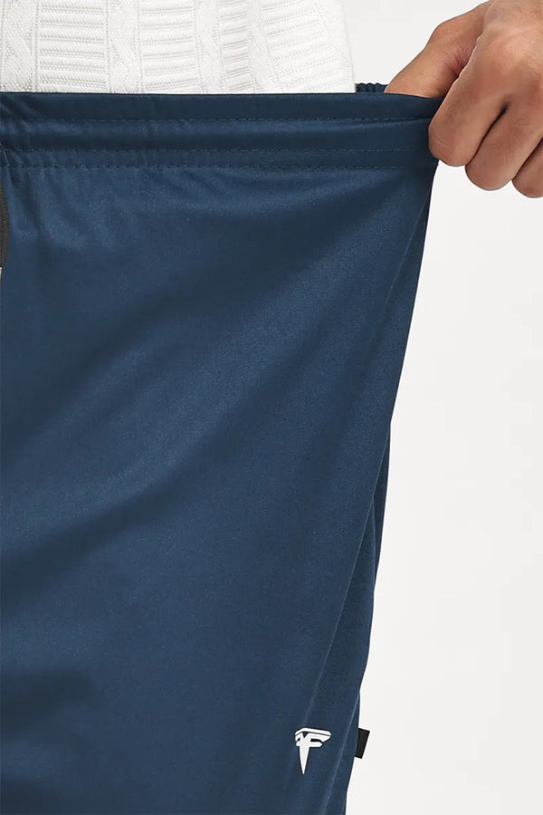 Lycra Track Pant - Blue