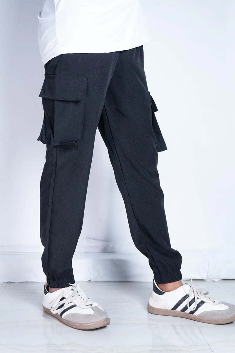 NS Cargo Track Pant  - Black