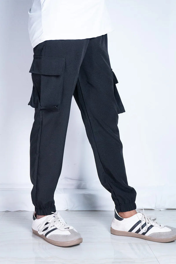 NS Cargo Track Pant  - Black