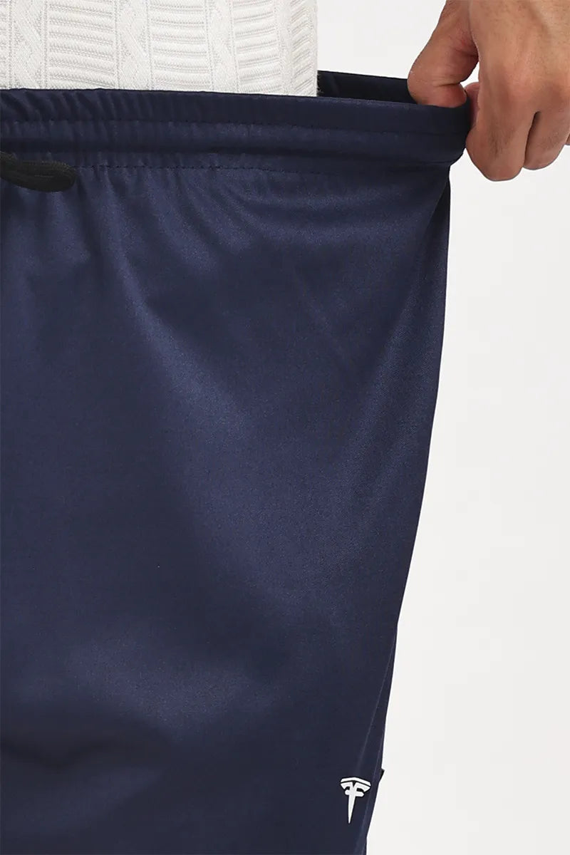 Lycra Track Pant - Navy