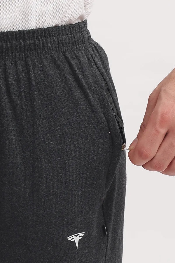 Black Mellange - 3/4th Shorts