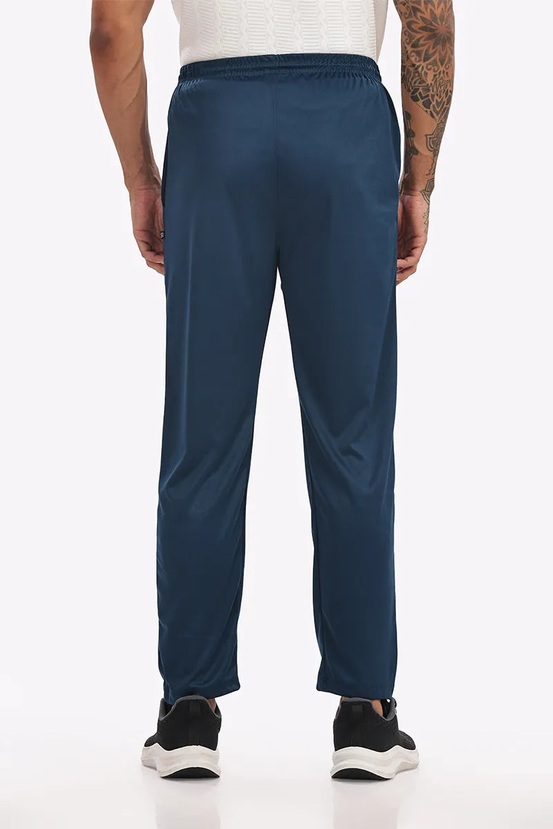 Lycra Track Pant - Blue