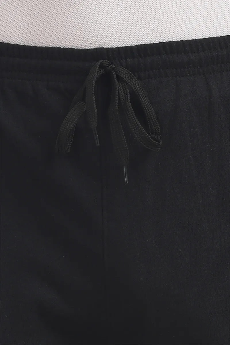Cotton Shorts - Black