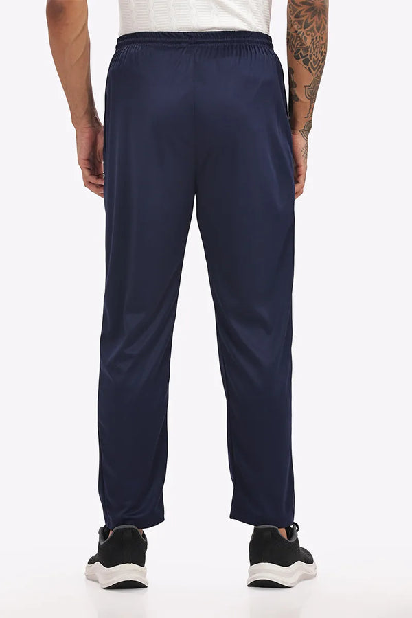 Lycra Track Pant - Navy