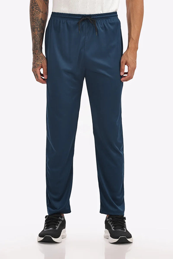 Lycra Track Pant - Blue